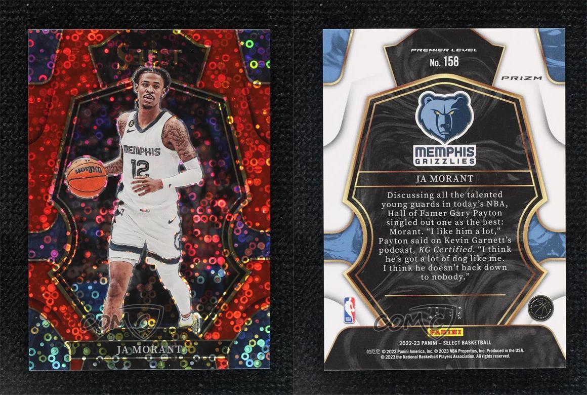 2022-23 Panini Select Premier Level Red Disco Prizm /49 Ja 2022-23 Panini Select Premier Level Red Disco Prizm /49 Ja