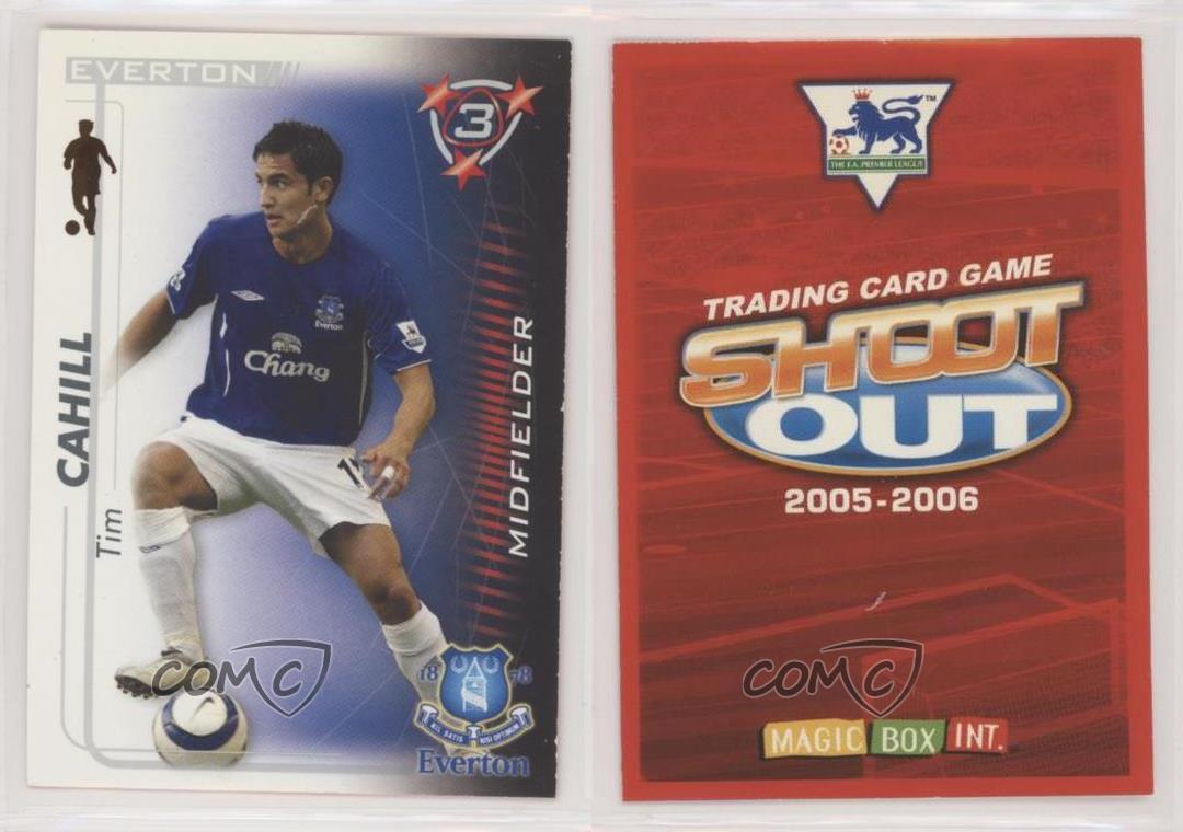 2005-06 Magic Box International Shoot Out Premier League Tim Cahill | eBay