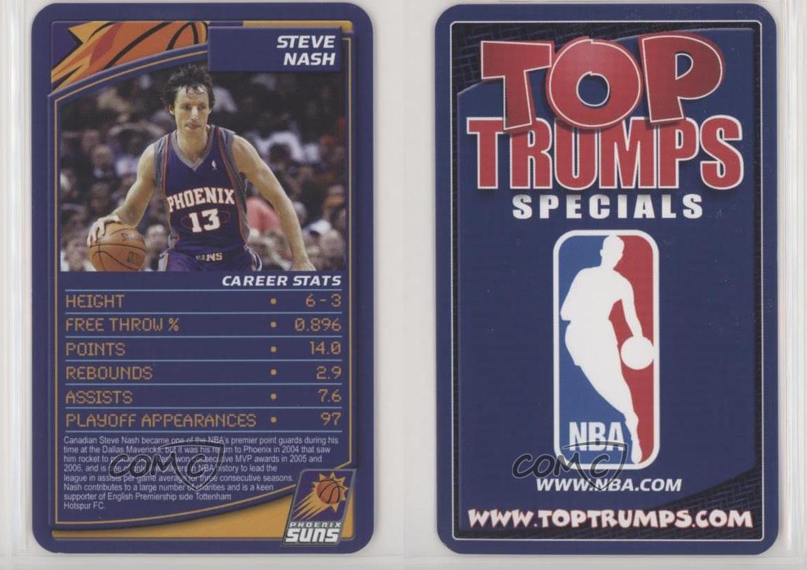 2007-08 Top Trumps Specials NBA Steve Nash HOF | eBay