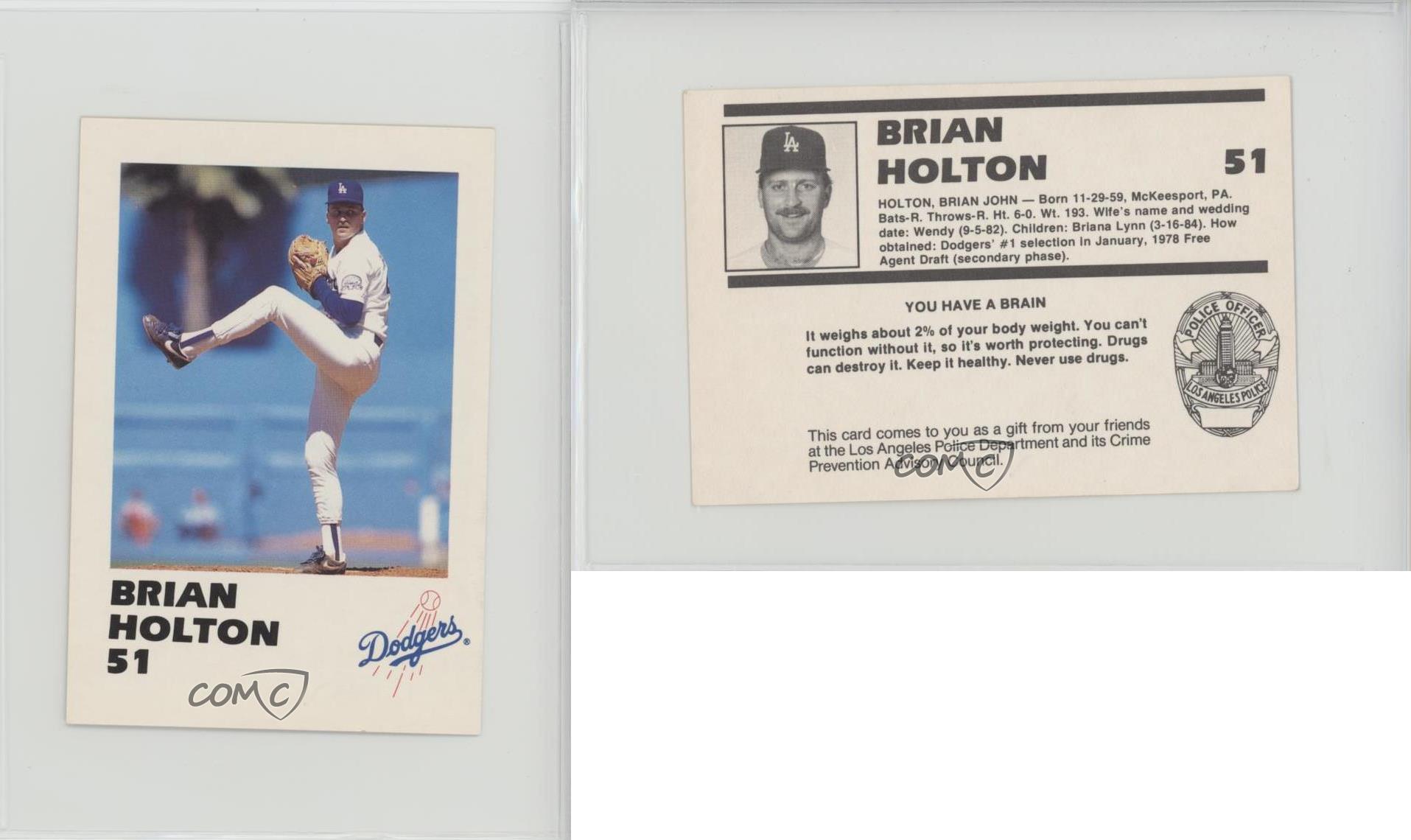 1988 Brian Holton Game-Worn Dodgers World Series Jersey