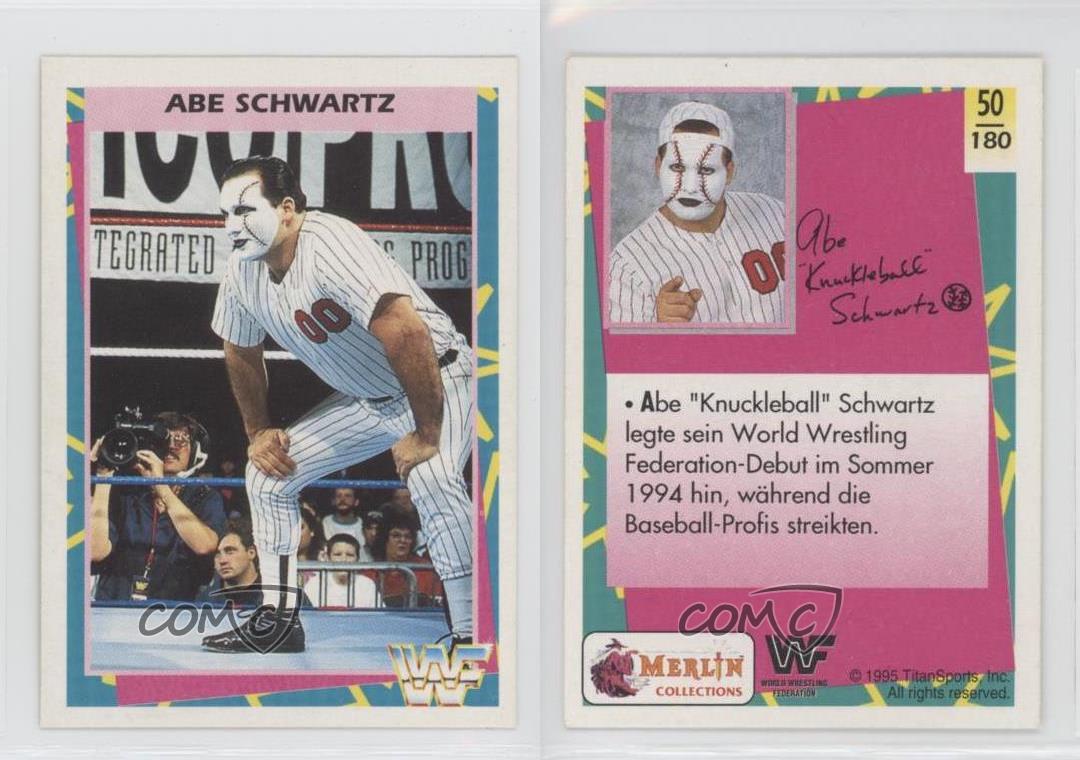 1995 Merlin WWF German Abe Schwartz #50