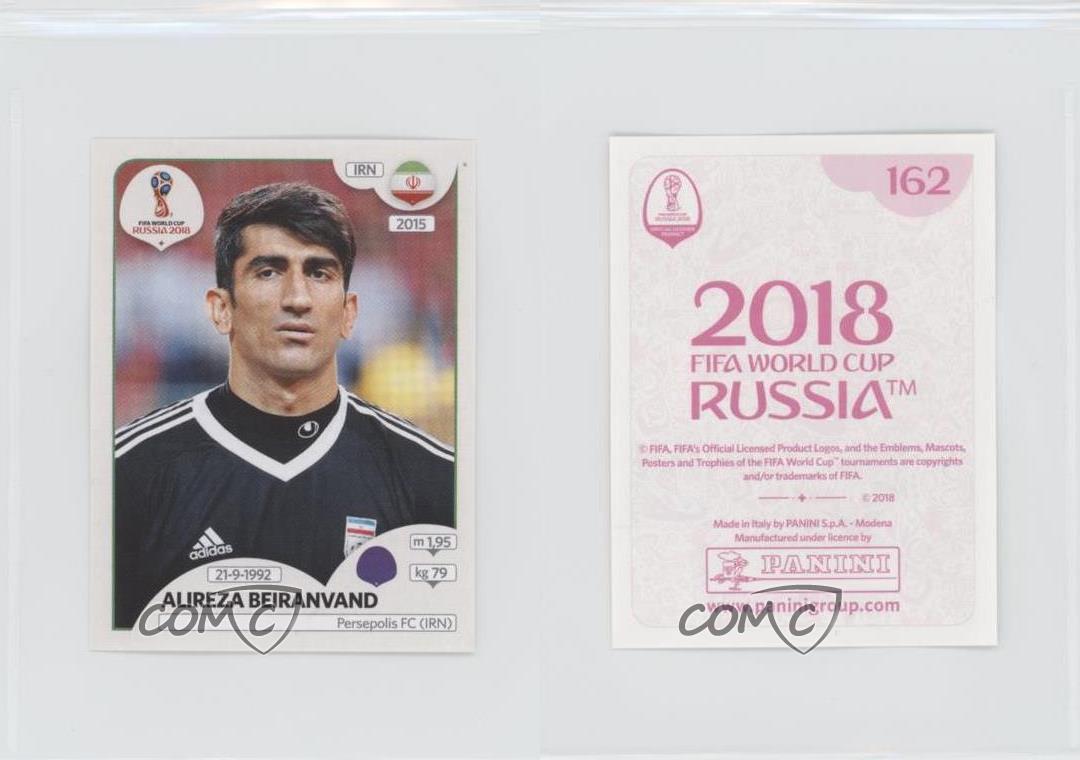 2018 PANINI STICKER FIFA WORLD CUP RUSSIA #174 ALIREZA BEIRANVAND IRAN *49019 2018 PANINI STICKER FIFA WORLD CUP RUSSIA #174 ALIREZA BEIRANVAND IRAN *49019
