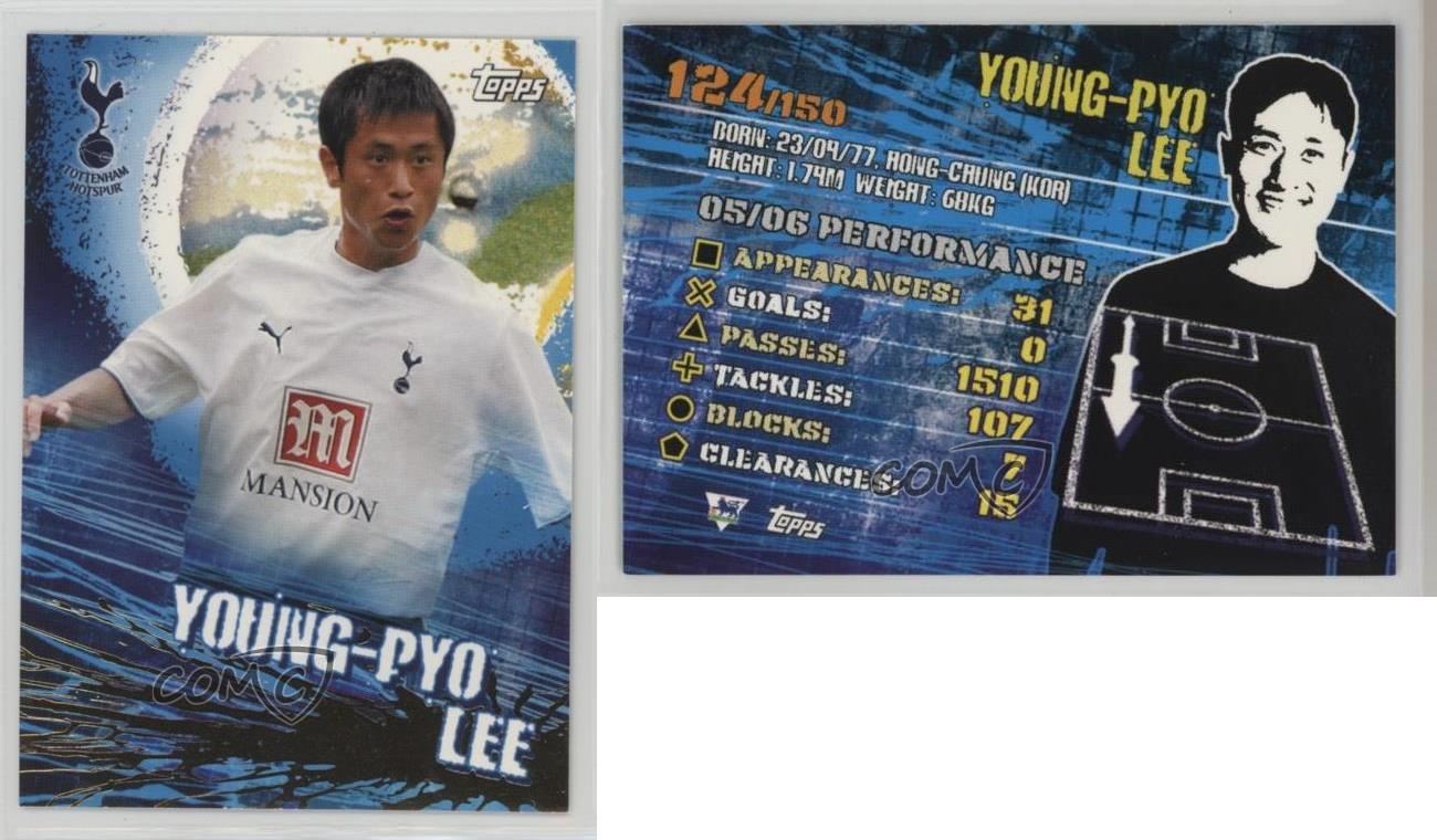 2006-07 Topps English Premier Gold Young-Pyo Lee #124 Rookie RC - Foto 3 di 3