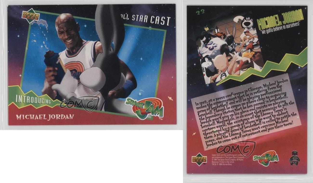 199697 Upper Deck Space Jam 23 Michael Jordan Basketball Card eBay