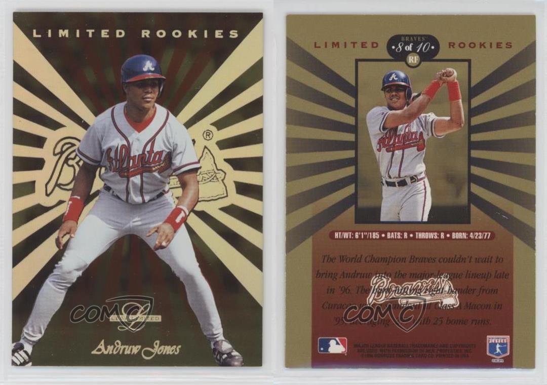 1996 Leaf Limited Rookies #8 Andruw Jones