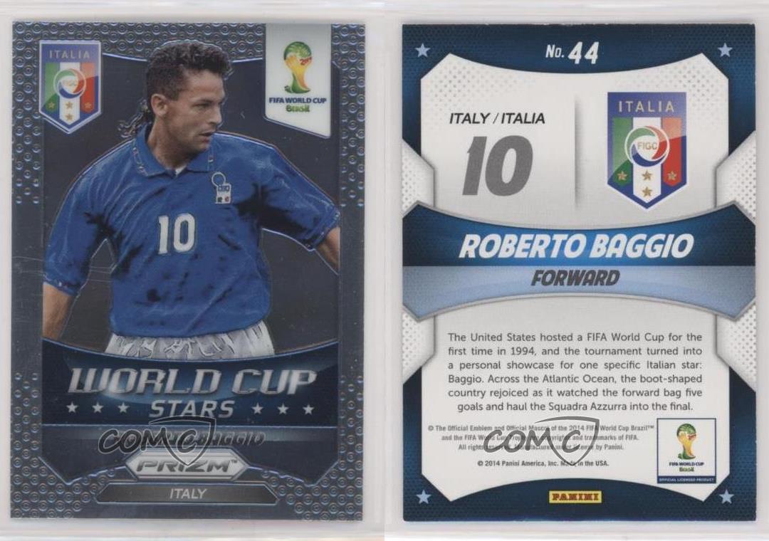 マ*ン様 Roberto Baggio 2014 Panini Prizm 直筆