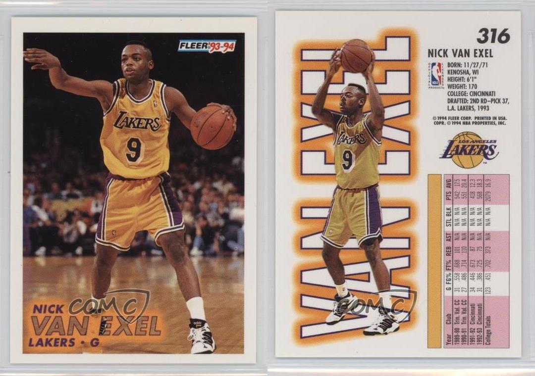 nick van exel mitchell and ness