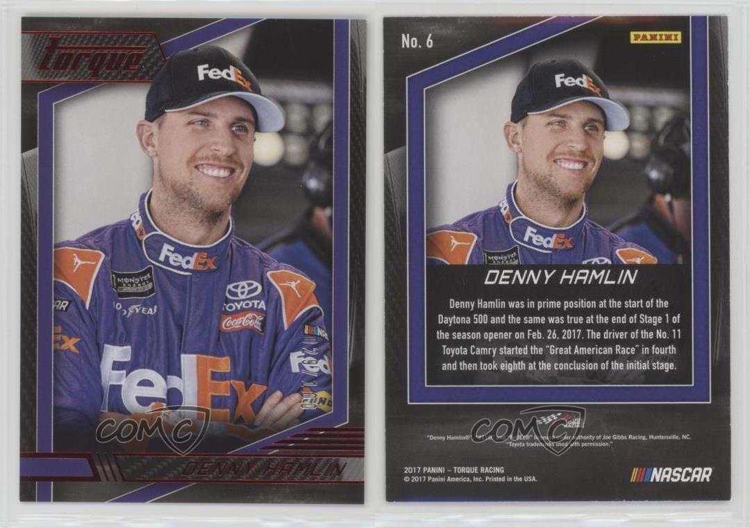 NM-MT 2017 Panini Torque #67 Denny Hamlin