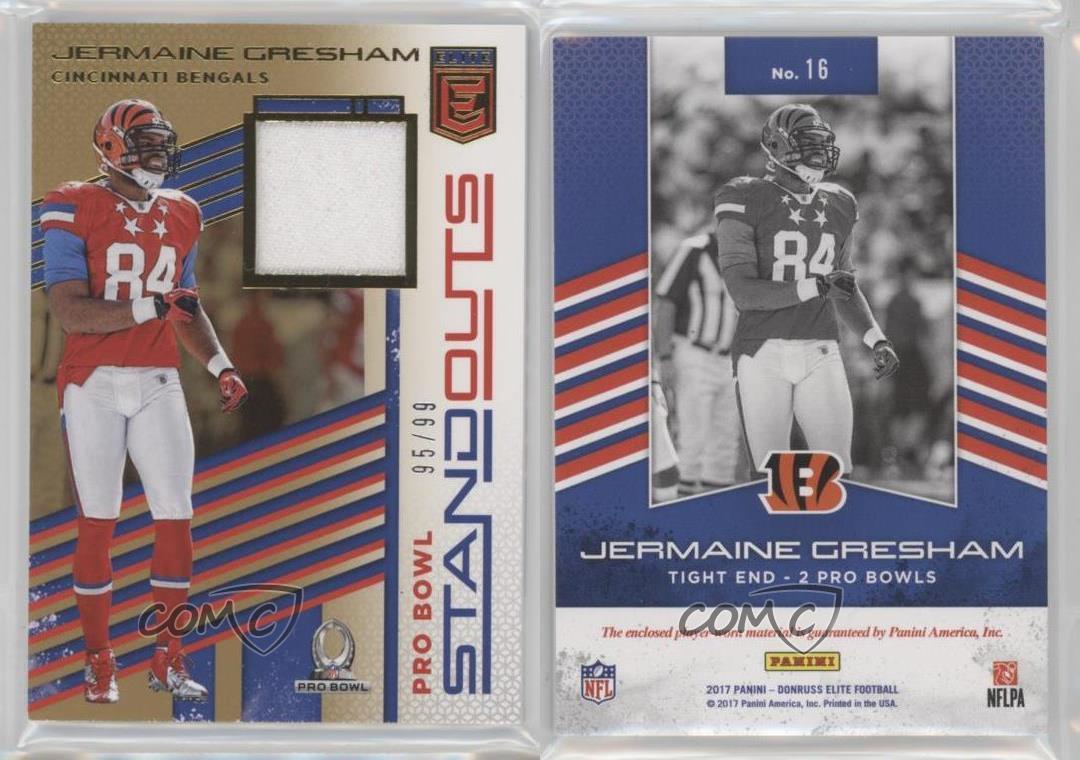 Donruss Elite Pro Bowl Standouts Prime 2017/99 Jermaine Gresham #16 - Imagen 3 de 4