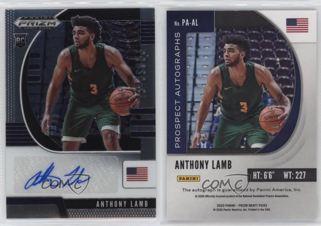 Anthony Lamb 2020-21 Panini selling Prism Auto