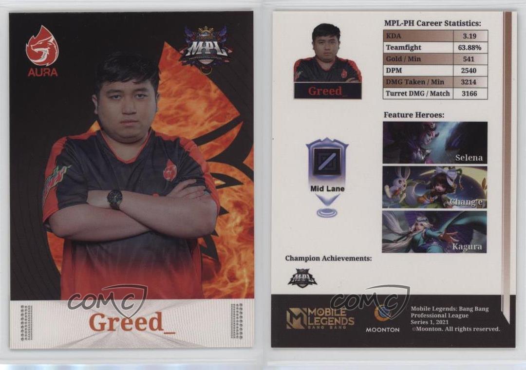 2021 Moonton Mobile Legends: Bang Bang MPL Philippines Series 1 Greed_ - Picture 3 of 3