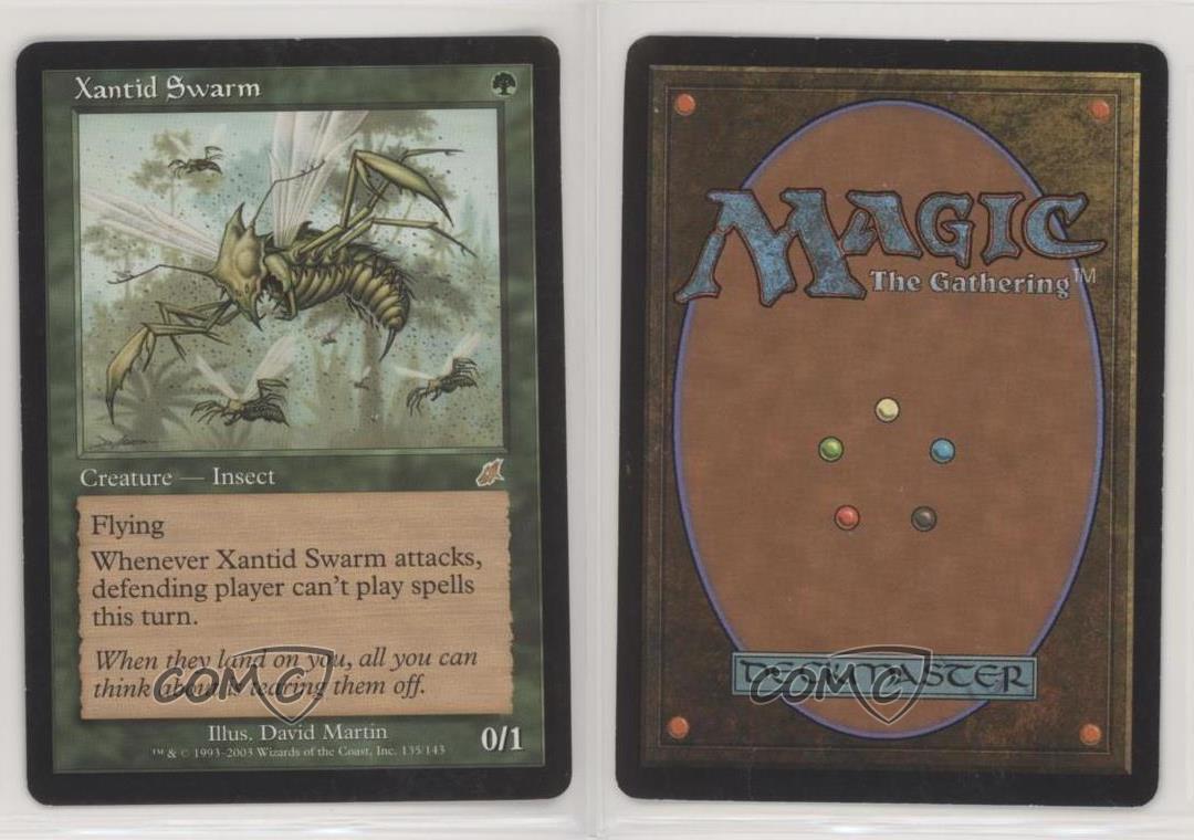Mtg Magic The Gathering Scourge Xantid Swarm Nm Printhouses Pl