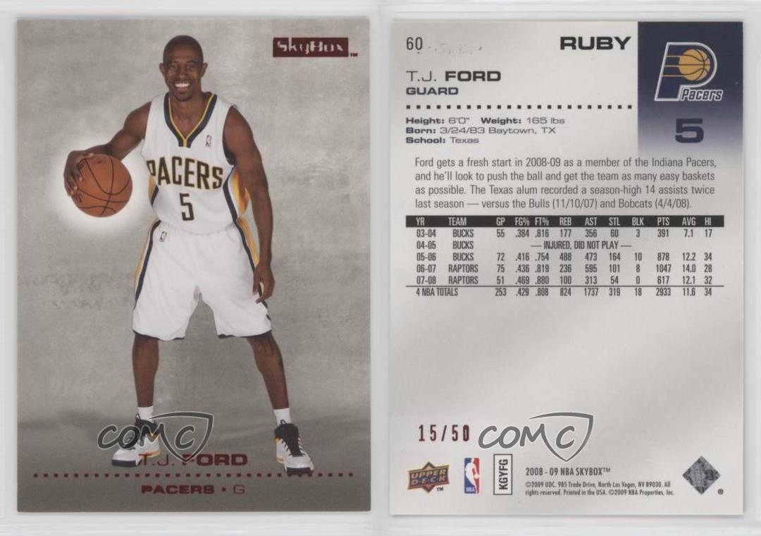 tj ford height