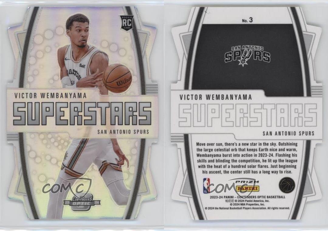 2023-24 Panini Contenders Optic - Superstars Die-Cuts Victor