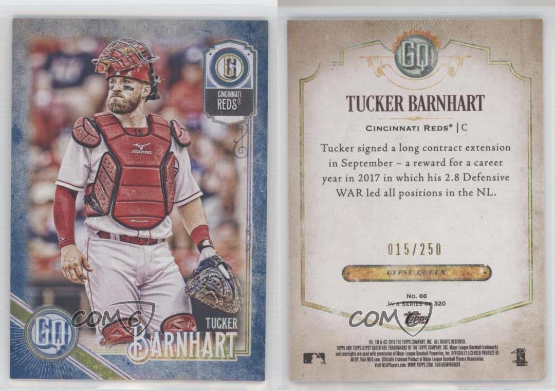 2018 Topps Gypsy Queen Indigo /250 Tucker le moins cher Barnhart #66