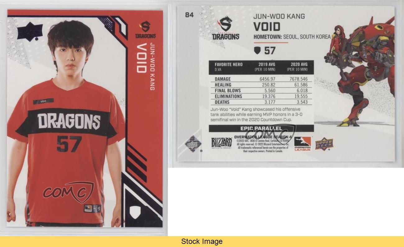 2023 Upper Deck Overwatch League Season 4 Epic Void #84 - Picture 3 of 4
