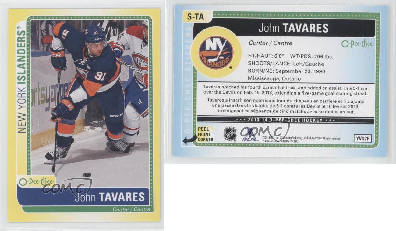 John Tavares Stickers for Sale