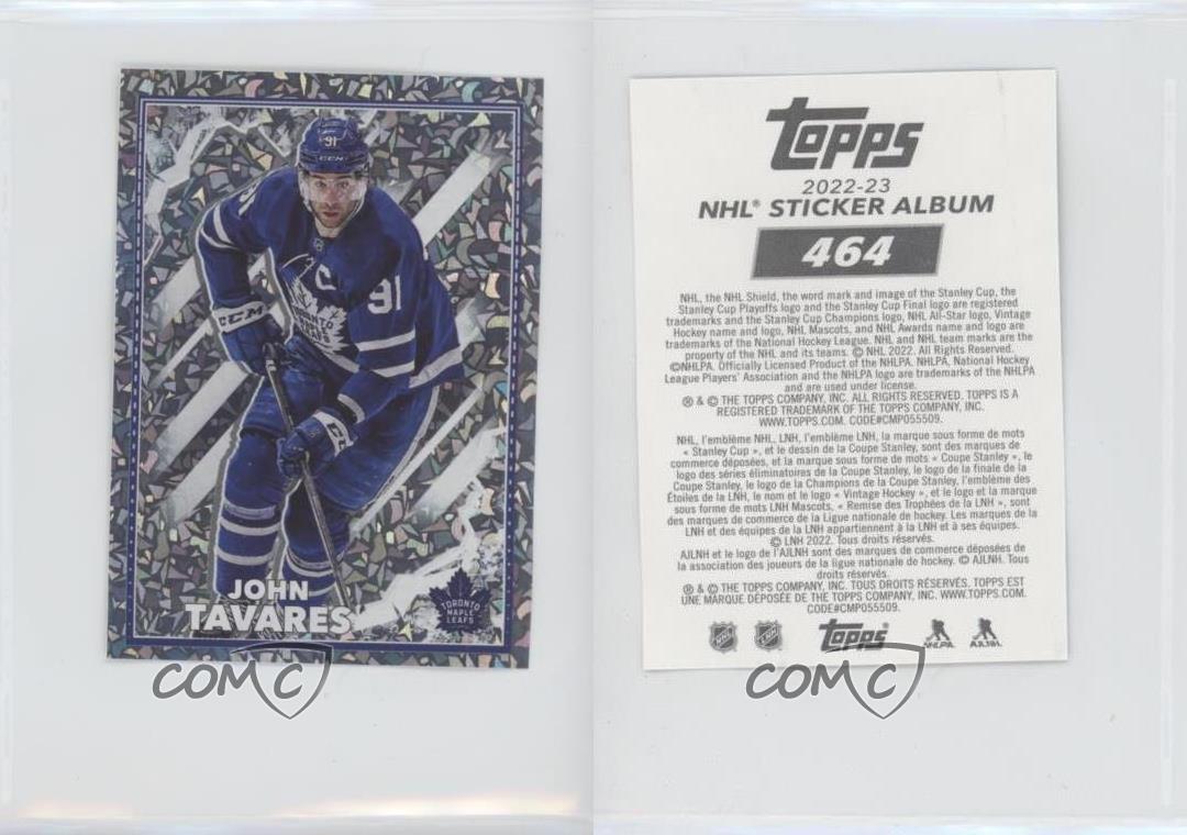 2022-23 Topps NHL Sticker Collection John Tavares #464