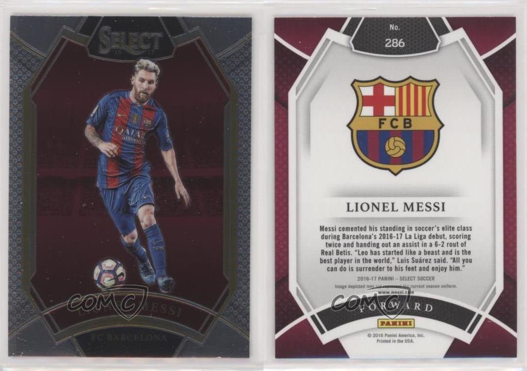 Lionel Messi 16-17 Select Prizm プリズム版-