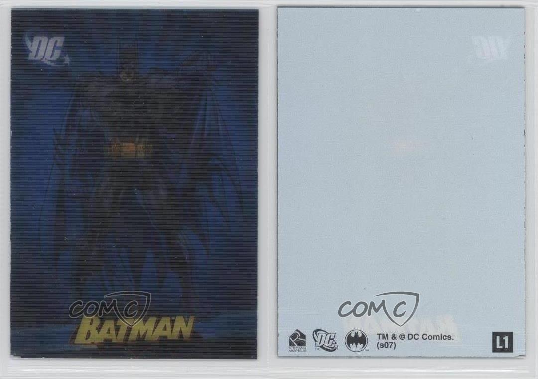DC Legacy Lenticular Insert Card L6 Shazam Rittenhouse