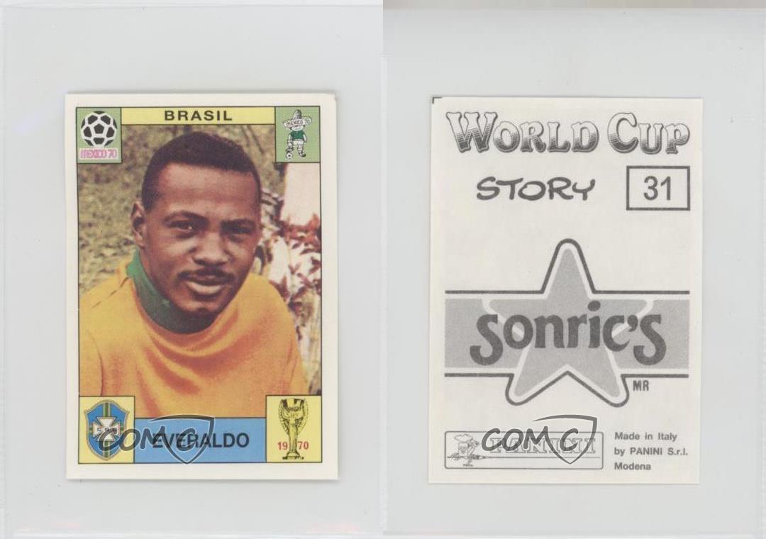 1994 Panini World Cup Story Album Stickers Sonric's Back Everaldo #31