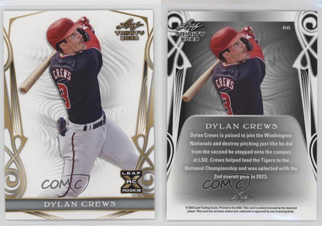 2023 Leaf Trinity Mega Box Dylan Crews #66 | eBay 2023 Leaf Trinity Mega Box Dylan Crews #66 | eBay