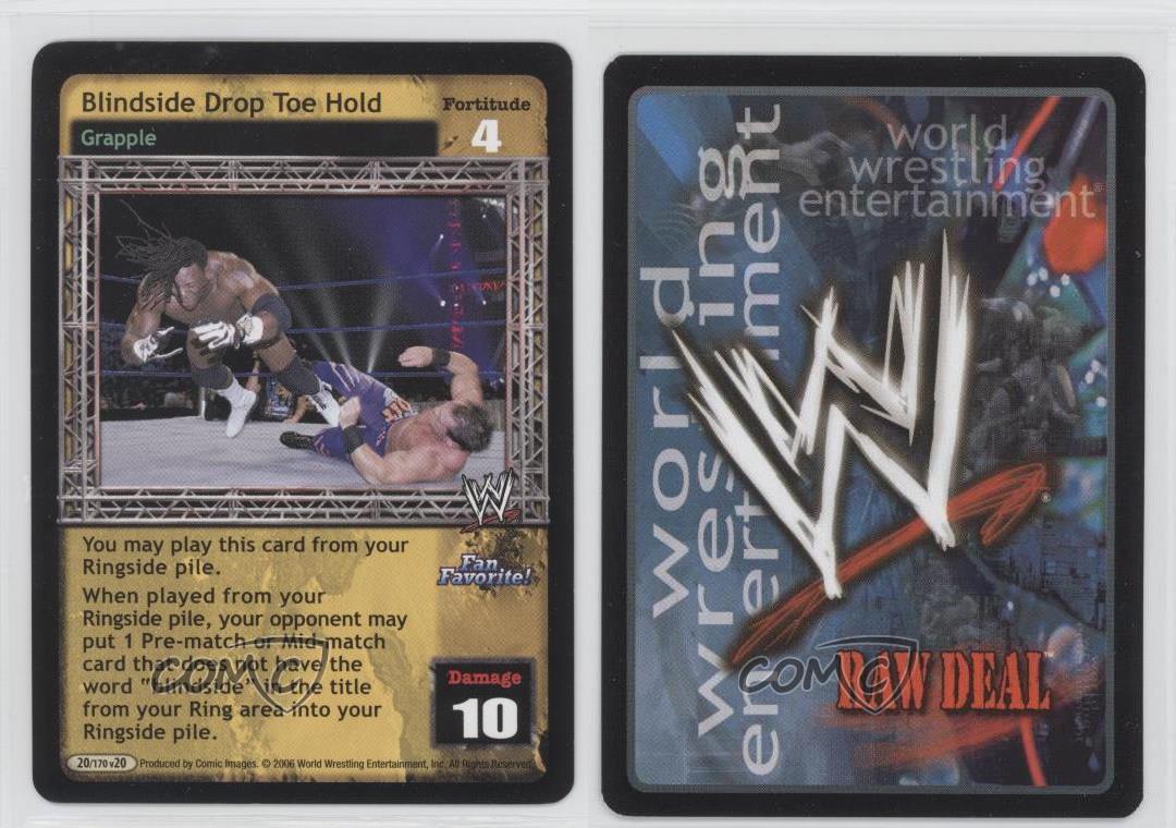 Jeu de cartes à collectionner WWE Raw Deal 2006 extension 20 : mode Great American Bash #20/170v20