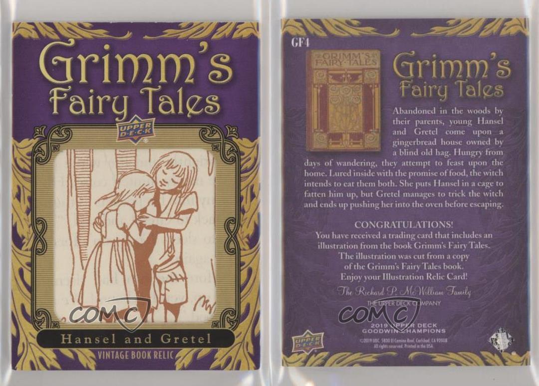 その他 Goodwin Champions Grimm's Fairy Tale Cut 2019 Upper Deck Goodwin Champions Grimm's Fairy Tales 1909