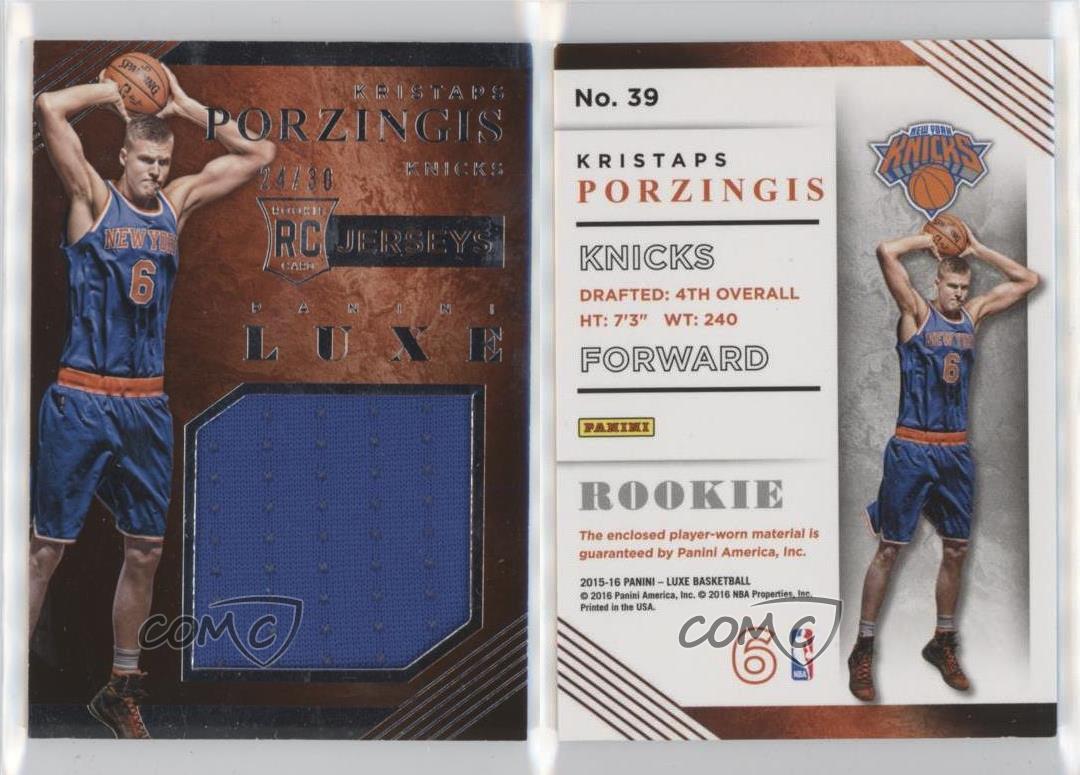kristaps porzingis jersey ebay