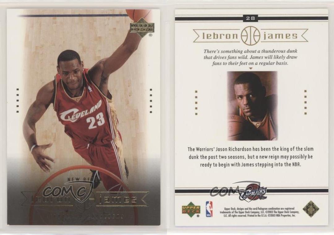 2003-04 Upper Deck Box Set Lebron James Lebron James LeBron James #28  Rookie RC