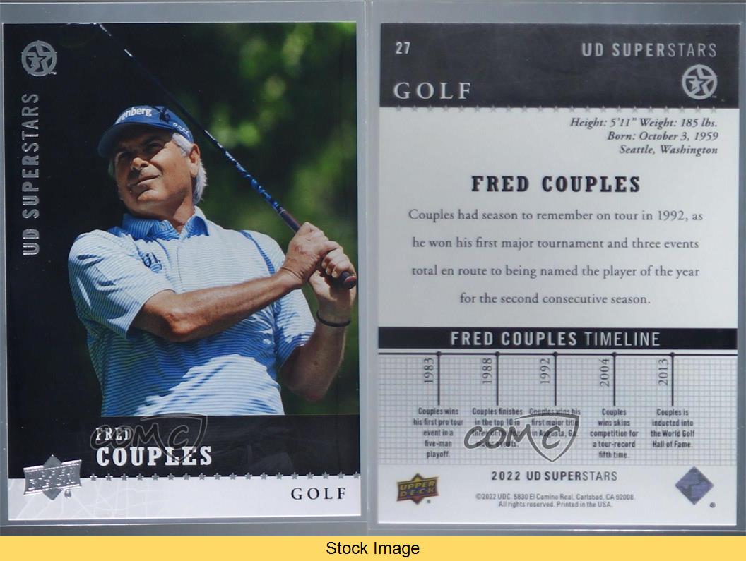 2022 Upper Deck UD Superstars Fred Couples #27 - Picture 3 of 6