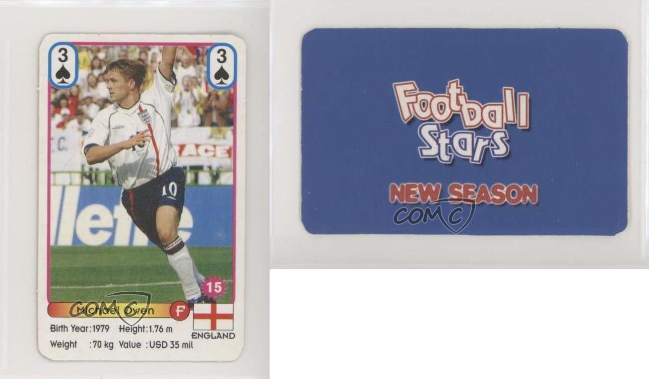 Top Trumps card game set World Football Stars 2002 famous footballers 