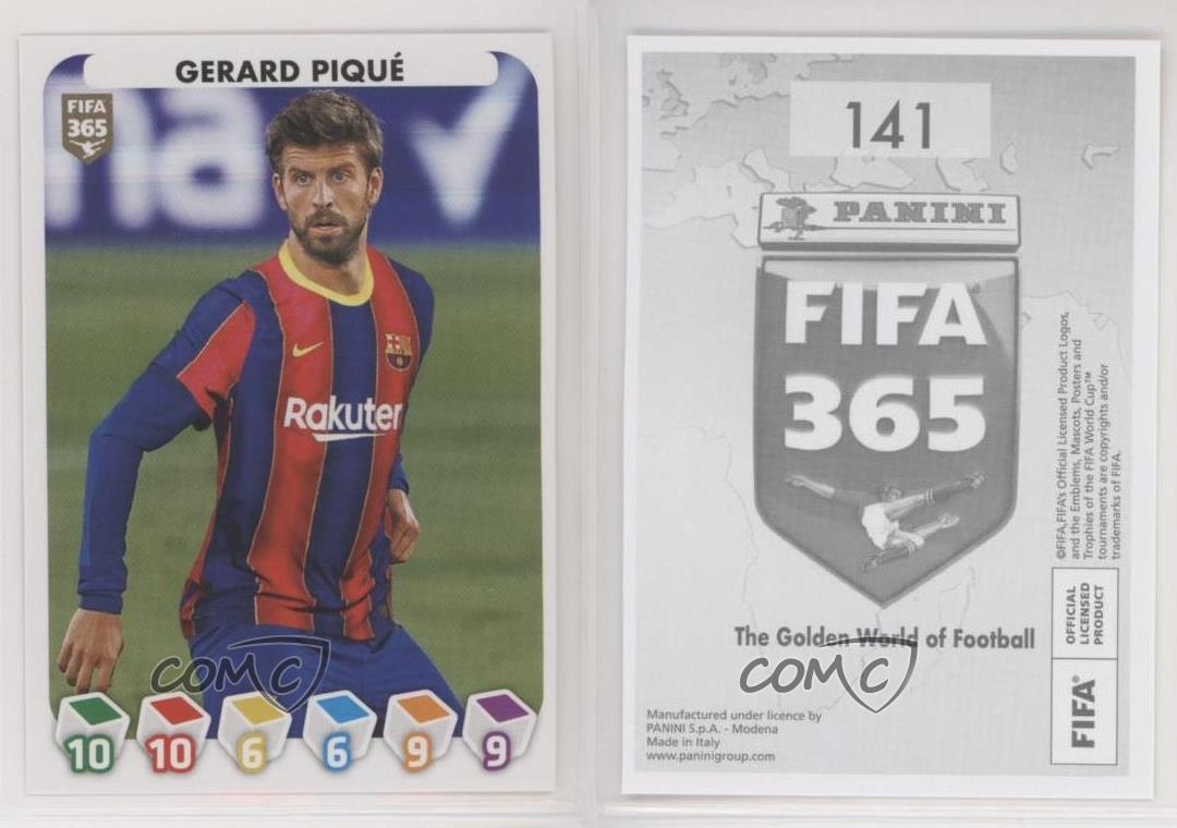 Gerard Pique  Basis Karte Panini Fifa 365 2020 Karten Cards 107 