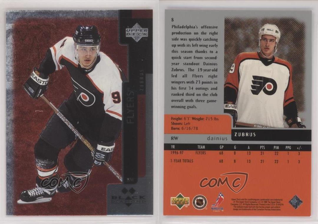 1997-98 Upper Deck Black Diamond Double Diamond Dainius