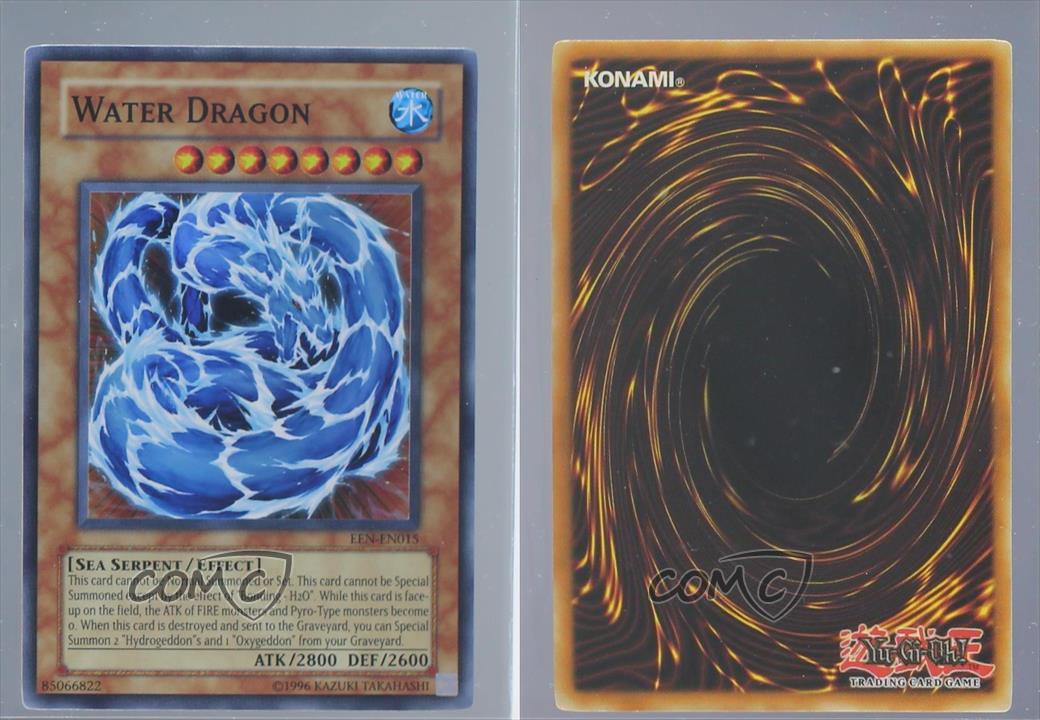 2005 YuGiOh! Elemental Energy EENEN015.1 Water Dragon YuGiOh Card