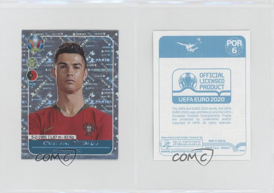 Panini EM Euuro 2020 tournament 2021 Sticker 676 Cristiano Ronaldo Portugal 