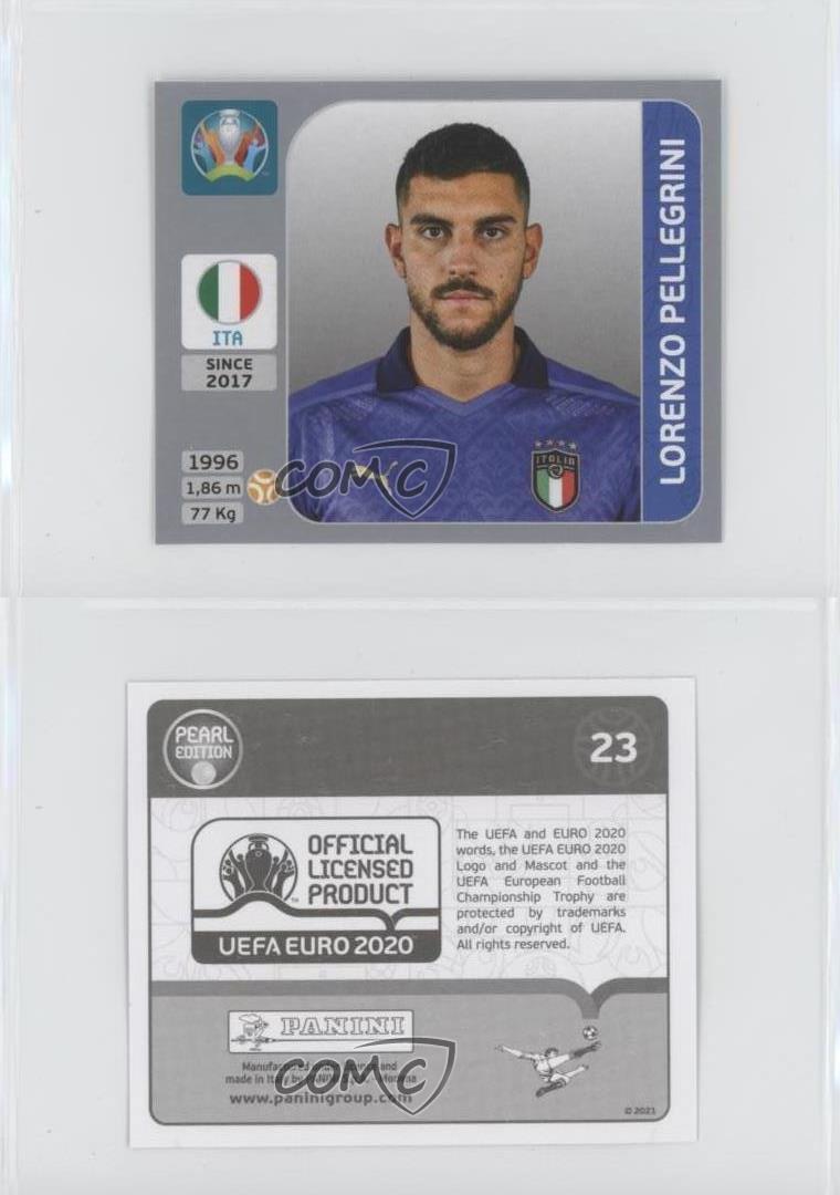 Panini EM EURO 2020 Tournament 2021 Sticker 23 Italien Lorenzo Pellegrini 