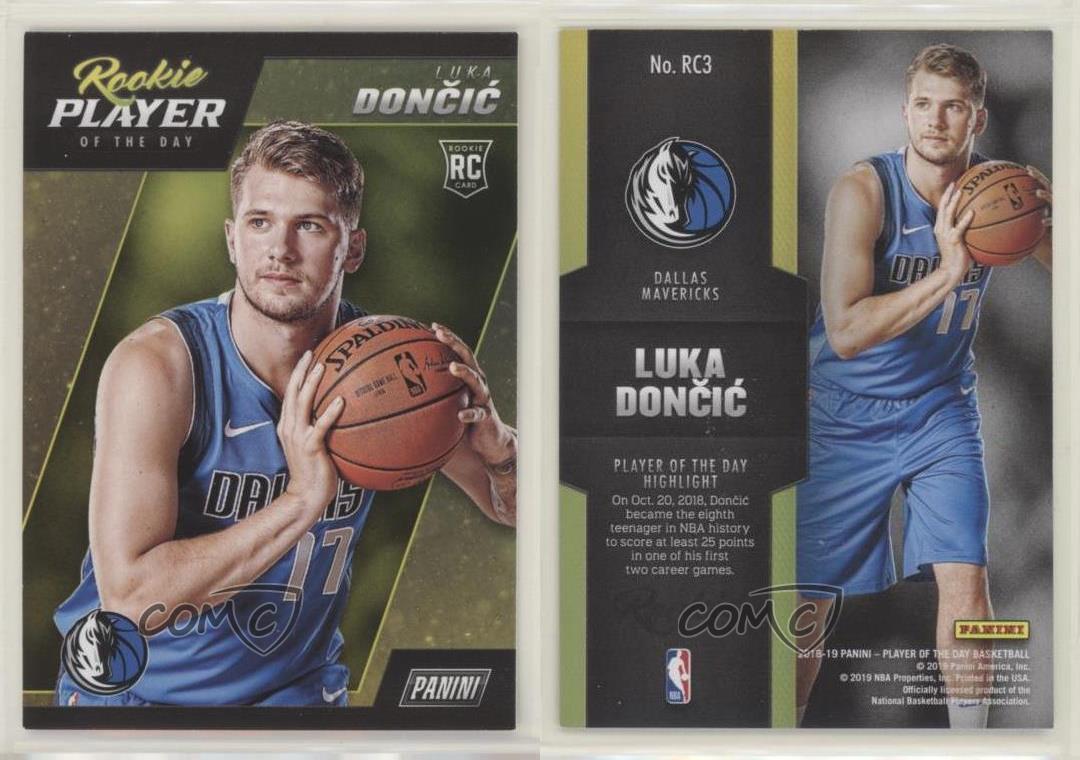 2018-19 Panini Player of the Day Rookies China Luka Doncic