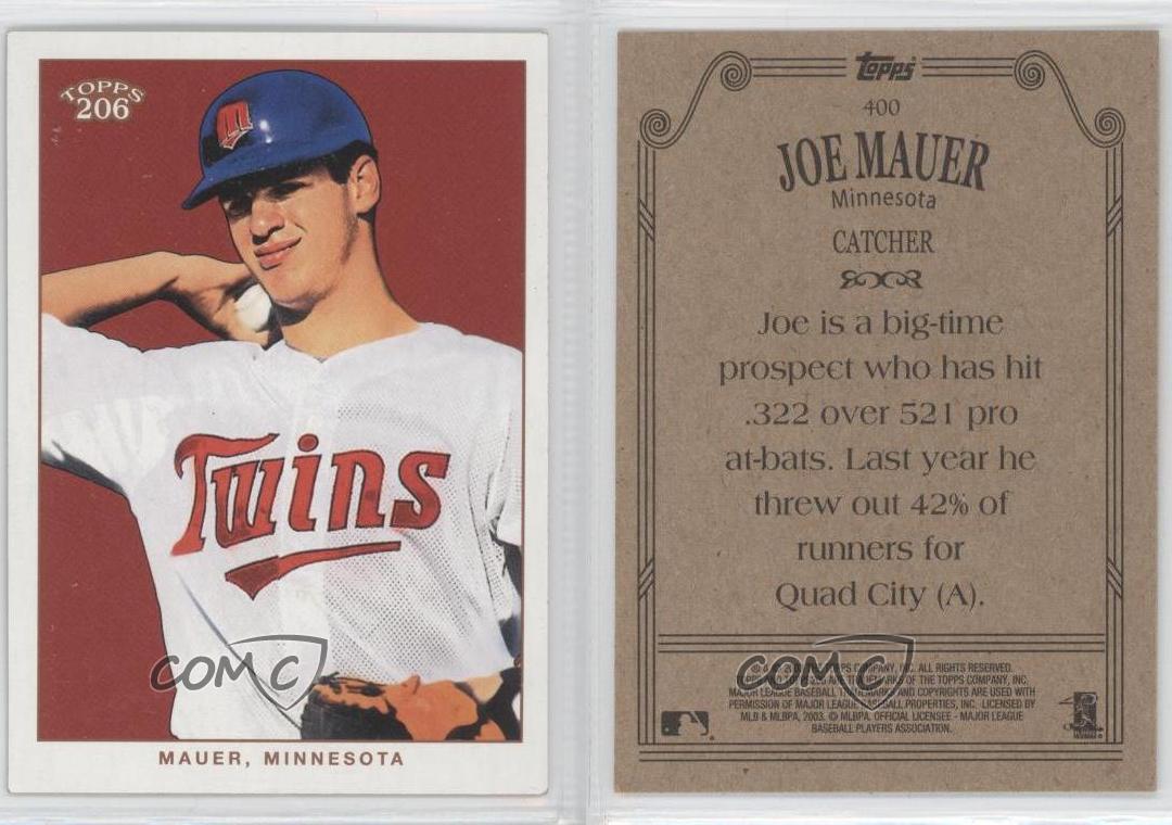 15 Different Joe Mauer baseball cards NM/M Near Mint/Mint