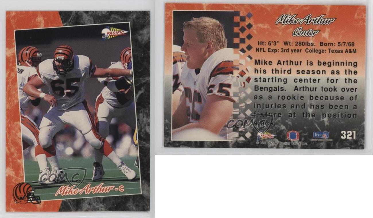 1993 Pacific Mike Arthur #321 Rookie RC