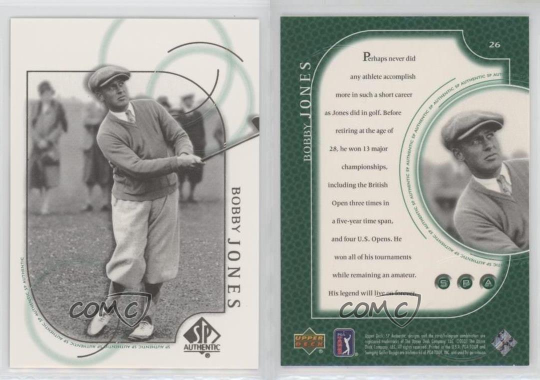 2001 SP Authentic Bobby Jones #26 - Picture 4 of 4