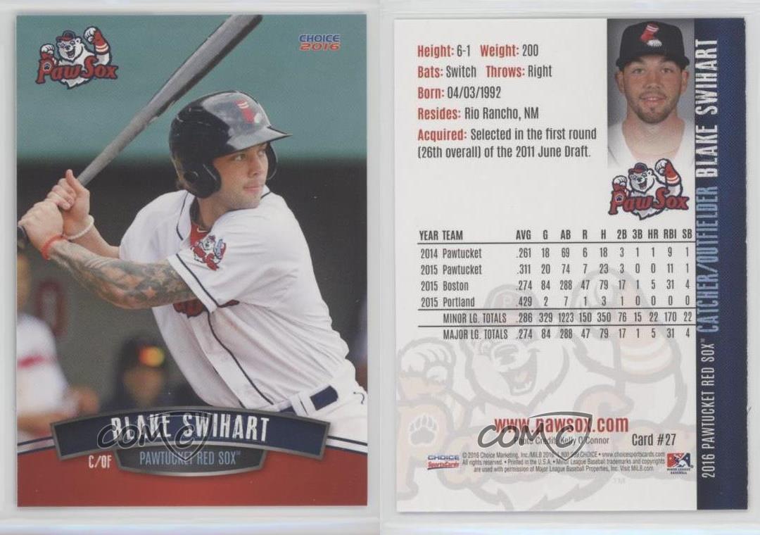 Boston Red Sox, Blake Swihart, Worcester Red Sox, Rochester Red Wings
