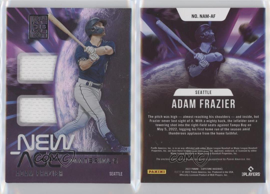 2022 Capstone Adam Frazier Dual Patch New Age Materials