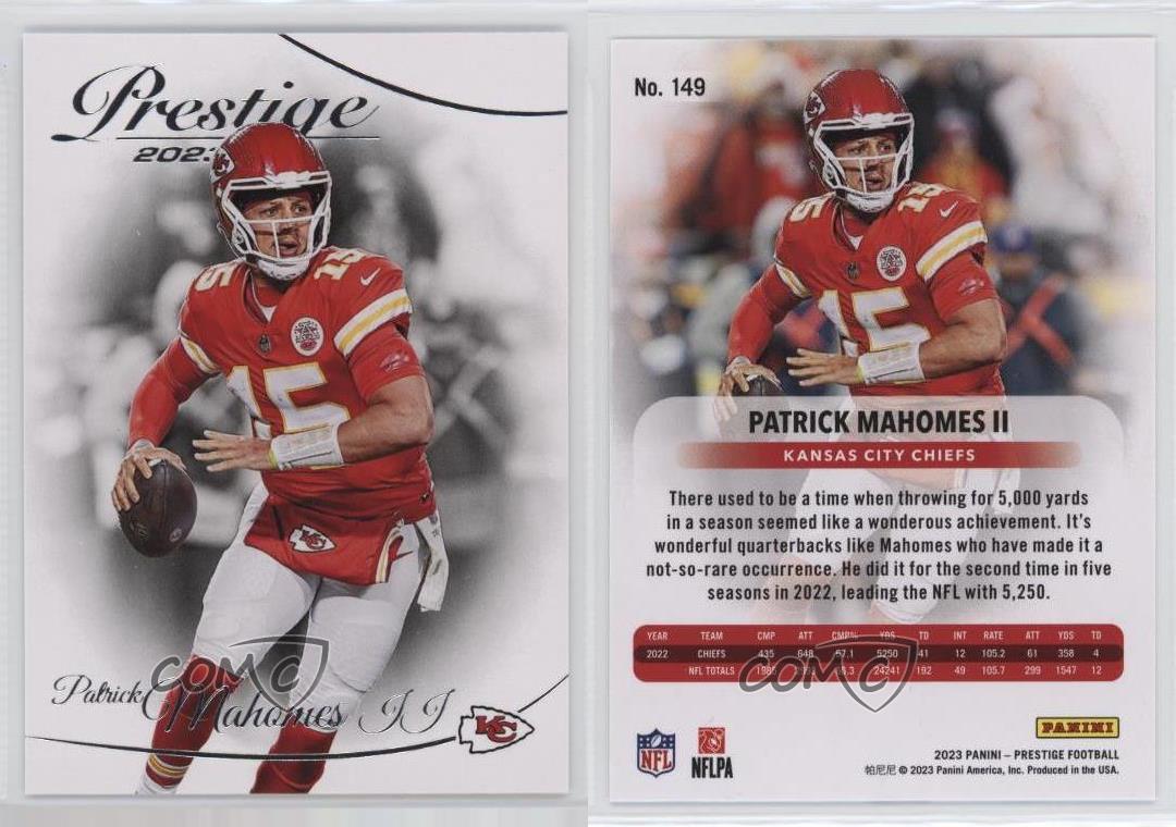 2023 Panini Prestige Patrick Mahomes II #149