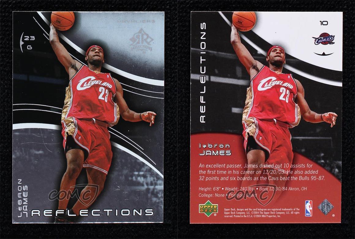 2003-04 Upper Deck Triple Dimensions Reflections Lebron James #10 Rookie RC | eBay 2003-04 Upper Deck Triple Dimensions Reflections Lebron James #10 Rookie RC | eBay