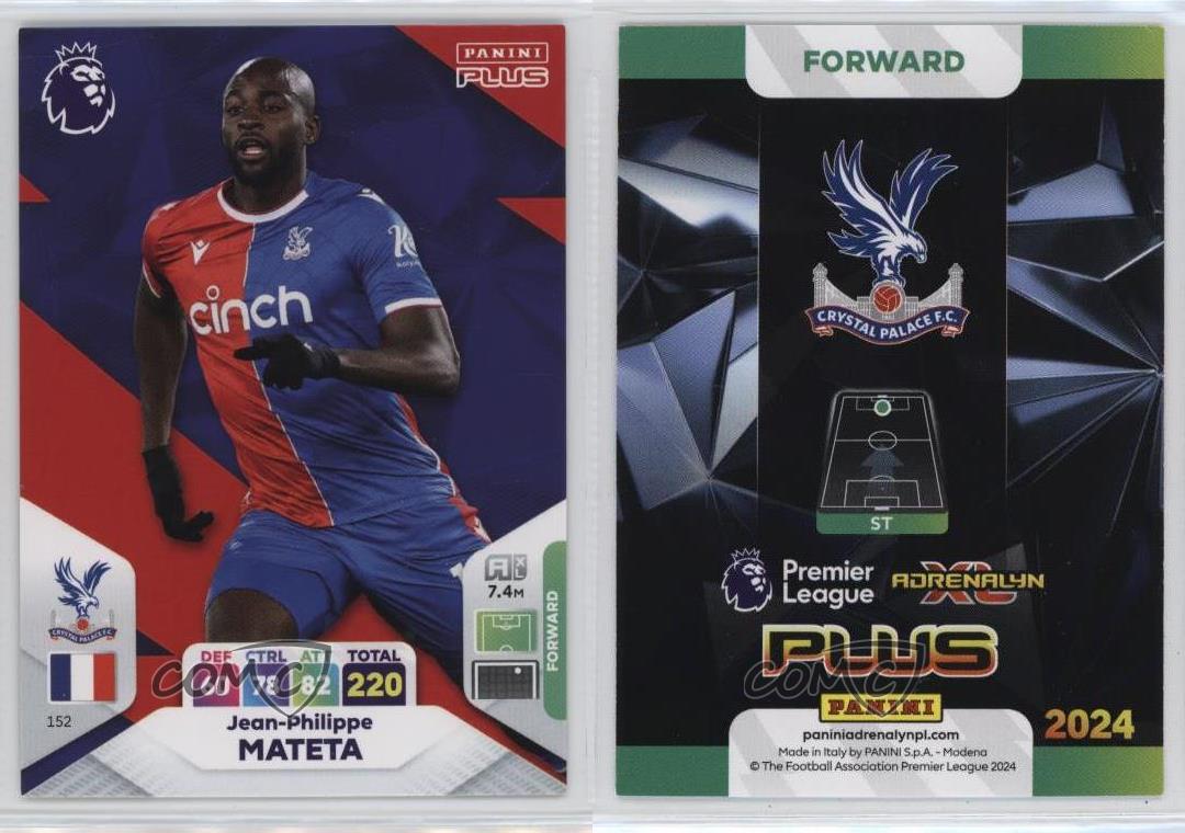 2024 Panini Adrenalyn XL Premier League Plus Jean-Philippe Mateta #152