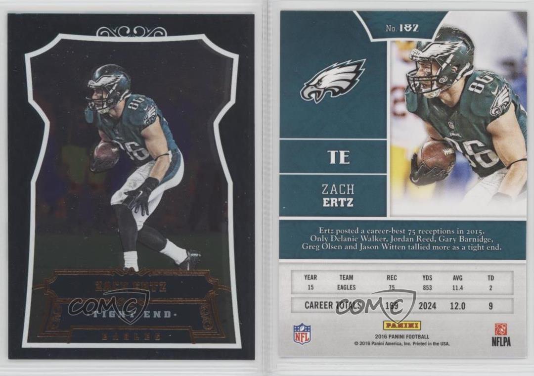 2016 Panini Contenders Football Walker #7 Zach Ertz