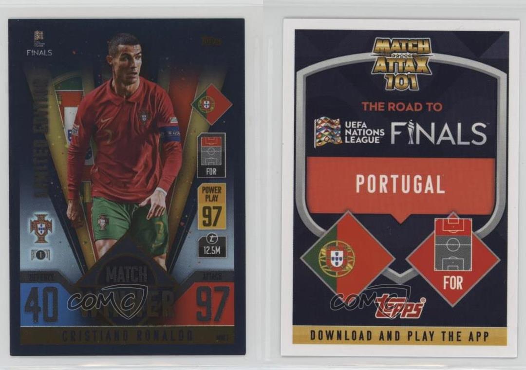 2022 Topps Match Attax 101 Road To UEFA Nations League