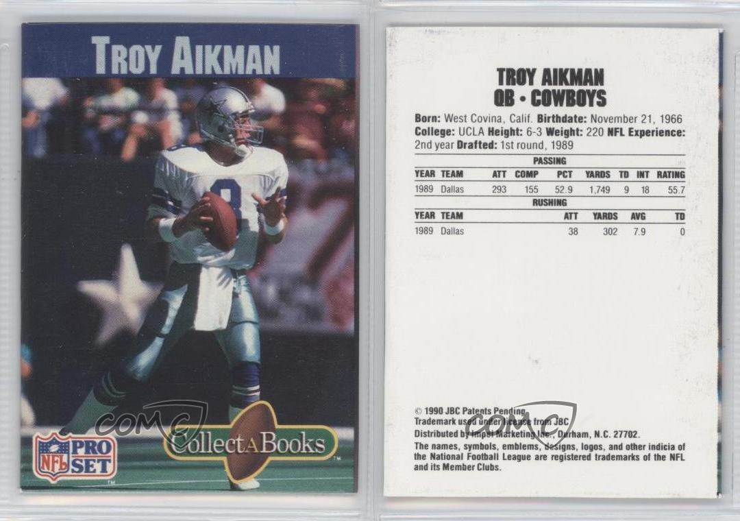 Troy Aikman Football Cards - The Best Current Ebay Cards For Sale