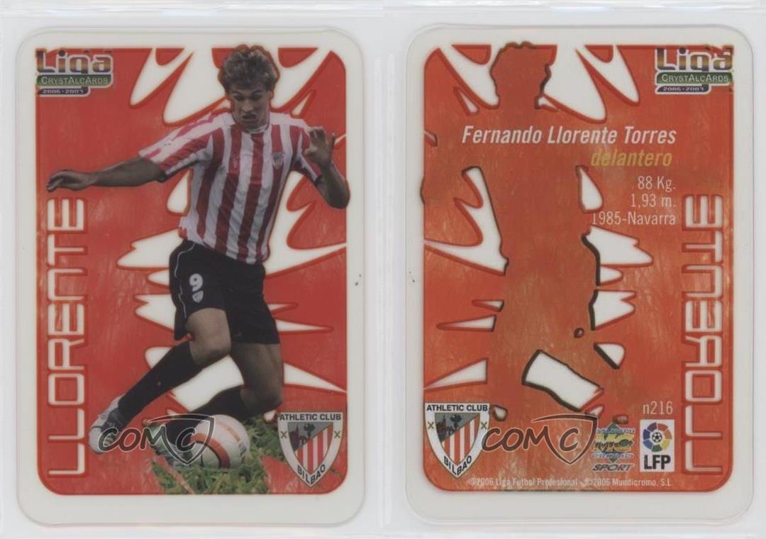 2006-07 Mundicromo La Liga Crystal Cards Fernando Llorente #216 | eBay